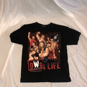 Vintage N.W.O. (New World Order) youth tee shirt